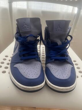 Jordan 1 Mid Se Iron Purple Deep Royal (women's) Dh7821-500